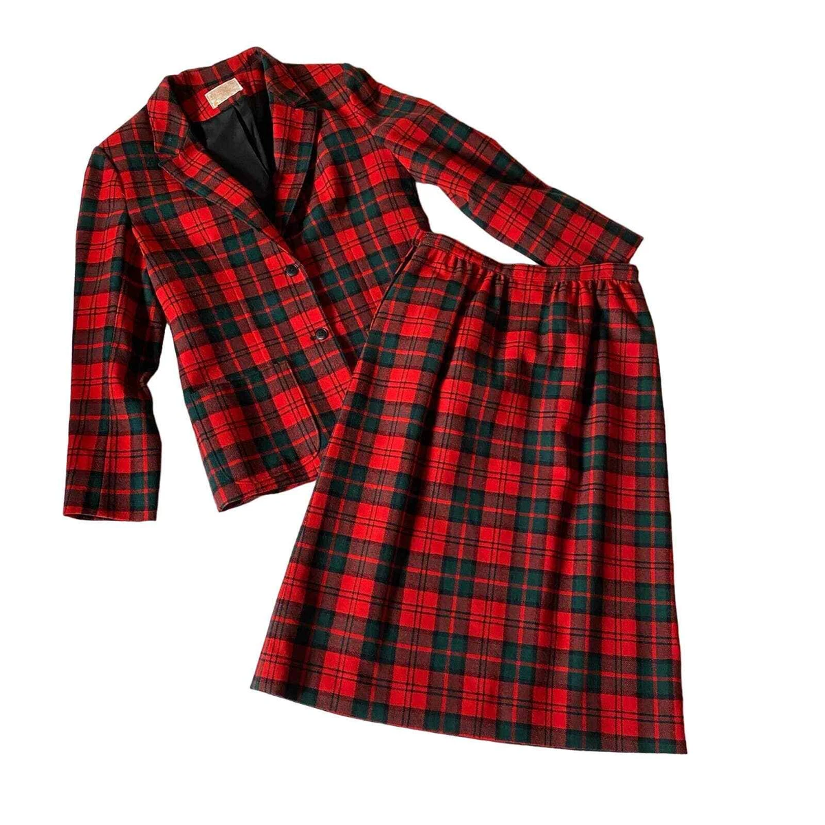 Womens christmas cheap plaid blazer