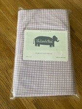 New The Land of Nod Marias Flowers Fitted Crib Sheet