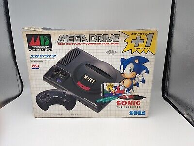 Boxed: Mega Drive PLUS 1 SONIC Console HAA-2510 Sega Genesis Boxed: Mega Drive PLUS 1 SONIC Console HAA-2510 Sega Genesis