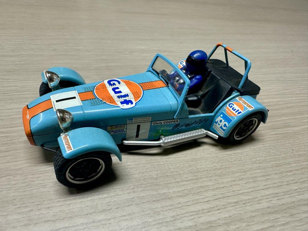 スロットカー】Scalextric（Hornby）スーパー7（黄） 空冷vw