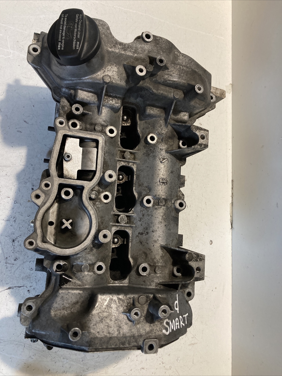 Smart forfour cylinder head with camshafts r6390162101 om639 