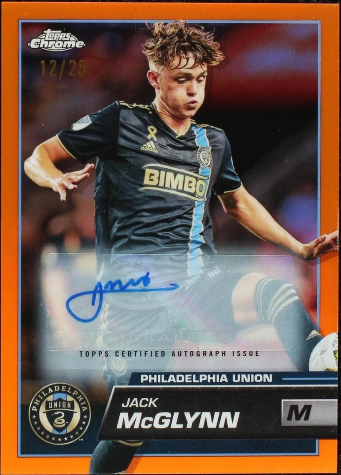 Orange Refractor Autographs