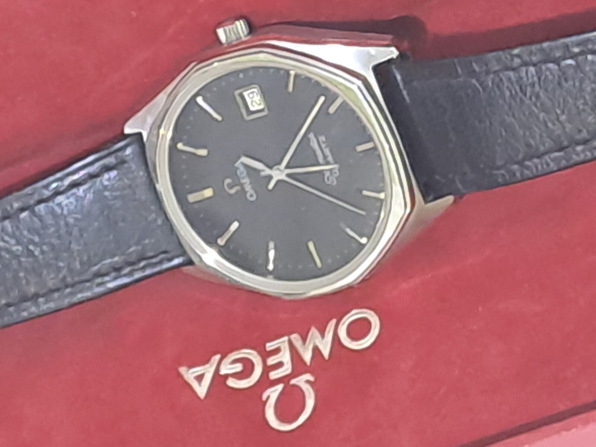 OCTAGONAL OMEGA SEAMASTER 1960125 CAL 1342 QUARTZ VTG MEN OCTAGONAL OMEGA SEAMASTER 1960125 CAL 1342 QUARTZ VTG MEN