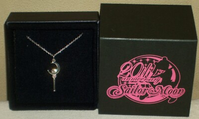 Sailor Moon 20th Moonstick type Bandai official Necklace Pendant Silver 925 Mint