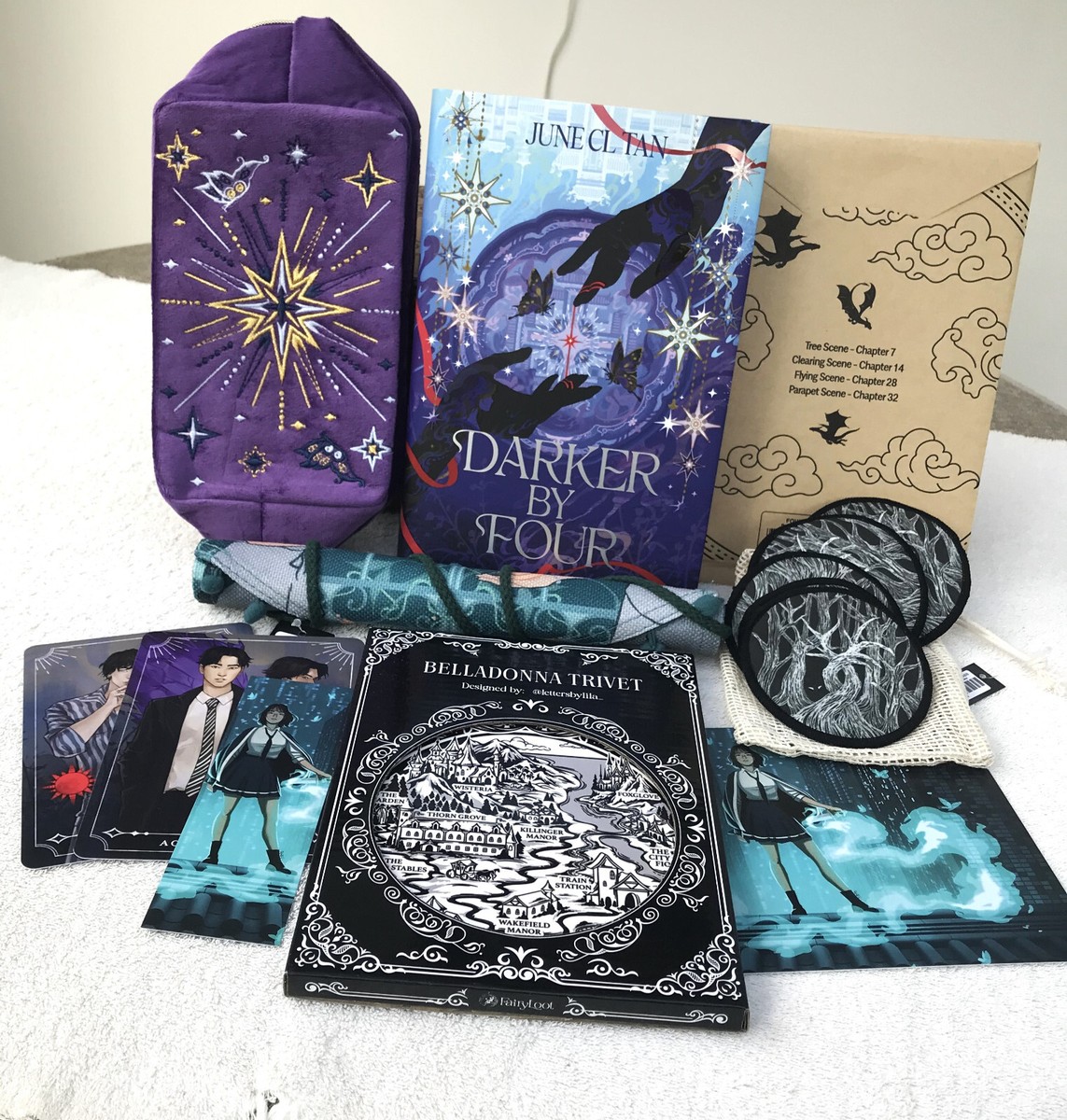 A Touch of Darkness 4巻セット Fairyloot FairyLoot A Touch of Darkness Hades X Persephone Set Scarlett St