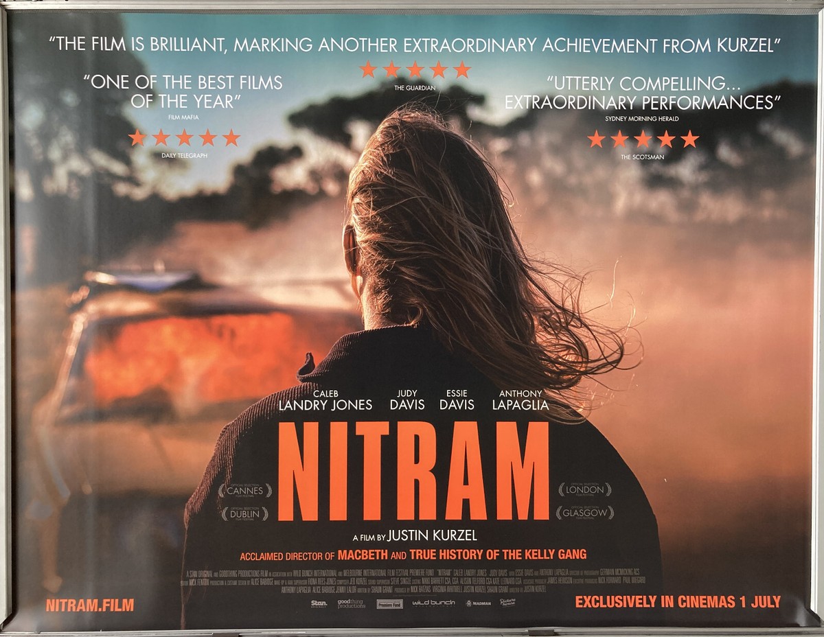 Cinema Poster: NITRAM 2022 (Quad) Caleb Landry Jones Judy Davis