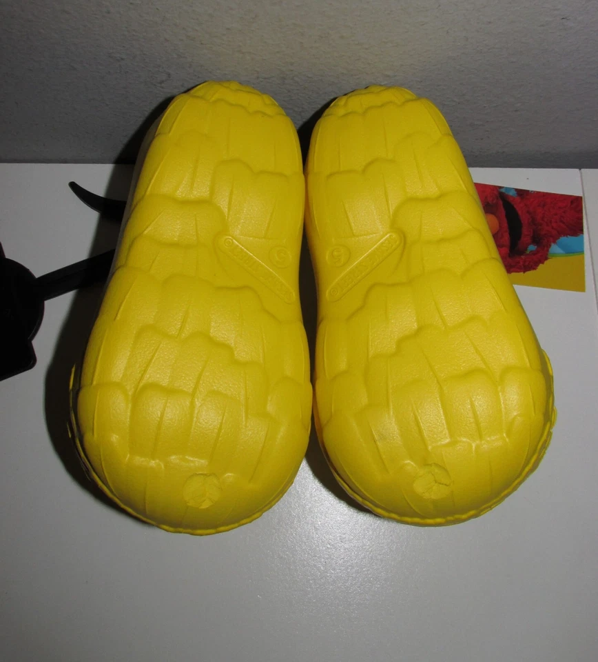 Tamancos infantis fofos Sesame Street Big Bird (tamanho 3) NOVO EM FOLHA COM ETIQUETAS - Imagem 4 de 4