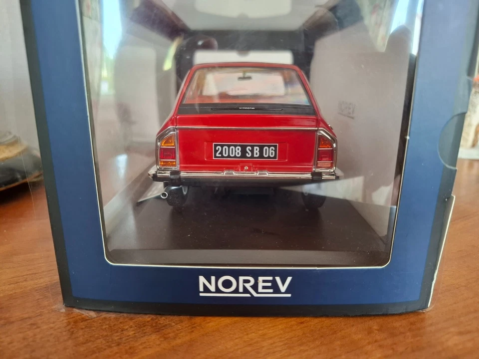 CITROEN GS rouge rio de 1972 NOREV 1/18e 181668 édition limitée 300 pcs - Photo 4/4