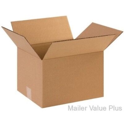 50-10 x 8 x 12 Shipping Boxes Packing Moving Storage Cartons  Mailing Box