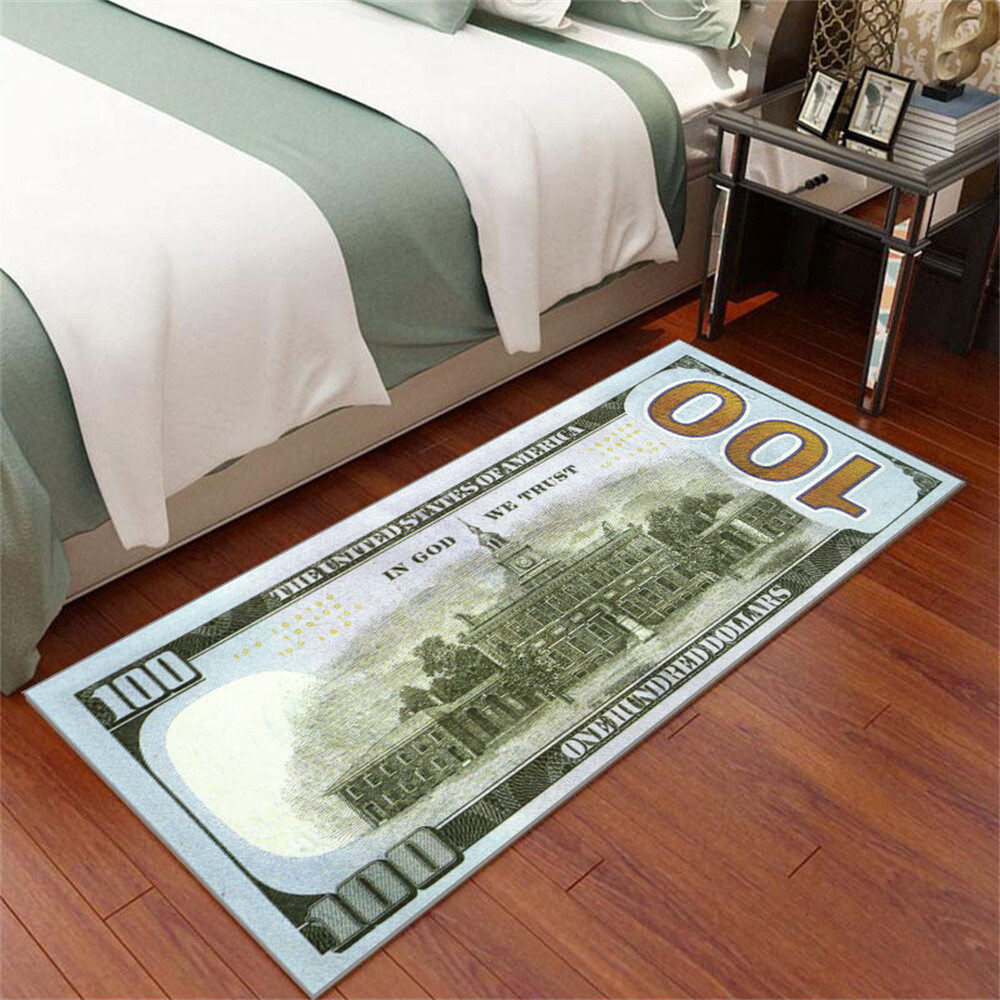 Dollar Carpet Money Rugs Dollar Bill Runner Area Rug For Bedroom Carpet ...