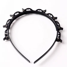 Hairstyle Hairpin Hair Accessories Double Layer Bangs Clip Headband Hairband