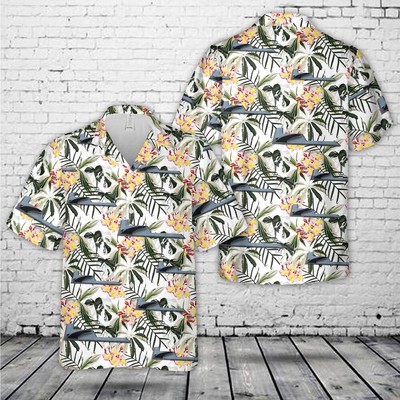 Air Force Aloha Shirt US Air Force Northrop Grumman B 21 Raider Hawaiian Shirt