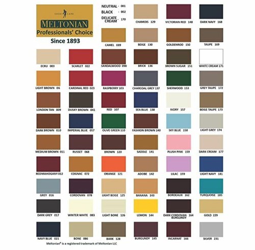 Meltonian Boot and Shoe Cream Polish, 1.55 Oz, large selection of NEW colors