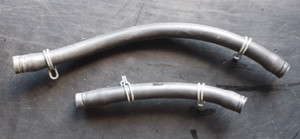 CANDY HOOVER WASCHMASCHINE Magnetventil Schlauch Seife Schublade Rohre x 2