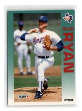 1992 Fleer Nolan Ryan #320 Rangers