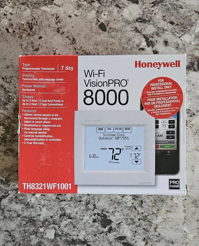 Honeywell Vision Pro 8000 WI-FI Thermostat TH8321WF1001