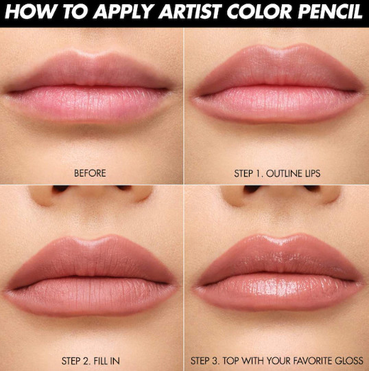 MAKE UP FOR EVER Artist Color Pencil Longwear Lip Liner, 600 Anywhere Caffeine