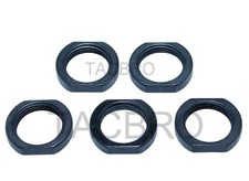 5 PCS 5/8x24 Crush Washer Type Adjustable Jam Nut for Muzzle Brake 308 .308