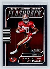 Jerry Rice 2020 Panini Absolute #FF-JR Fantasy Flashback San Francisco 49ers 3-6