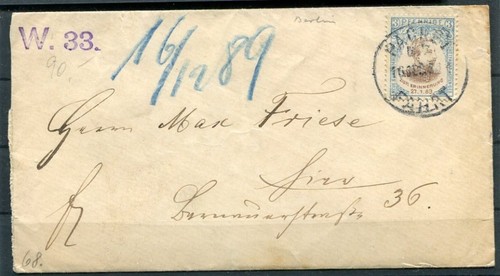 Stadtpost Berlin nice receipt (Z9000