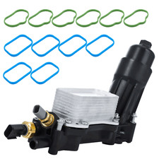 Engine Oil Cooler Filter Housing Adapter For Chrysler Dodge Jeep Ram V6 3.6L