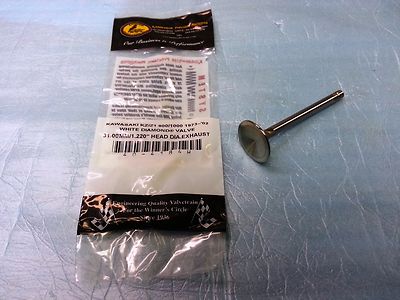 Kibblewhite 40-4184H 31.00mm Edelstahl Auspuff Ventil KZ900 KZ1000 Dragbike