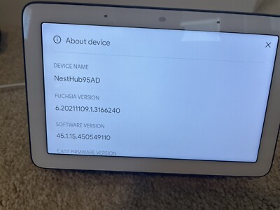 Google Nest Hub (1st gen) and Google Home Mini (1st Gen) | eBay