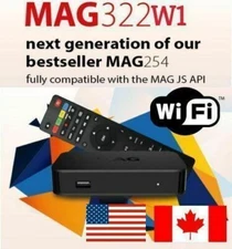 LOT NEW MAG322W1 MAG 322 W1 SET TOP BOX built-in Wi-Fi Multi Pack 1,2,4,10