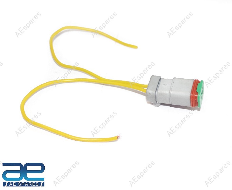 FÜR JCB ZOPFSTECKER RUNDER PIN FÜR MAGNETVENTIL 25/104700 25 