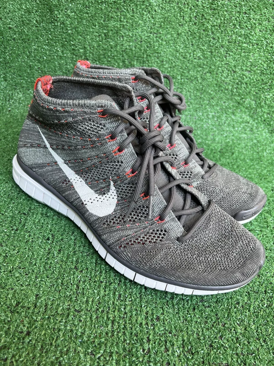 Nike free flyknit chukka dark grey hotsell