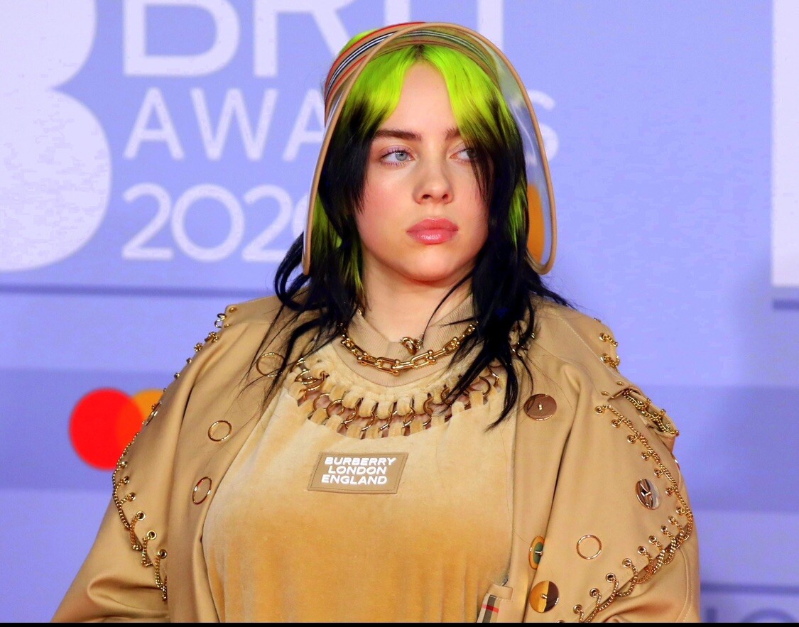 8x10 Color Photo BILLIE EILISH Singer Grammy MTV Billboard Music