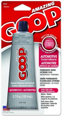 SHOE GOO Black Amazing Goop 109,4ml Tube Schwarz Automotive Modellbau Skateboard