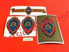 BIANCHI Topazio carter normale dal  1947  Kit decalcomanie /stickers/adesivi