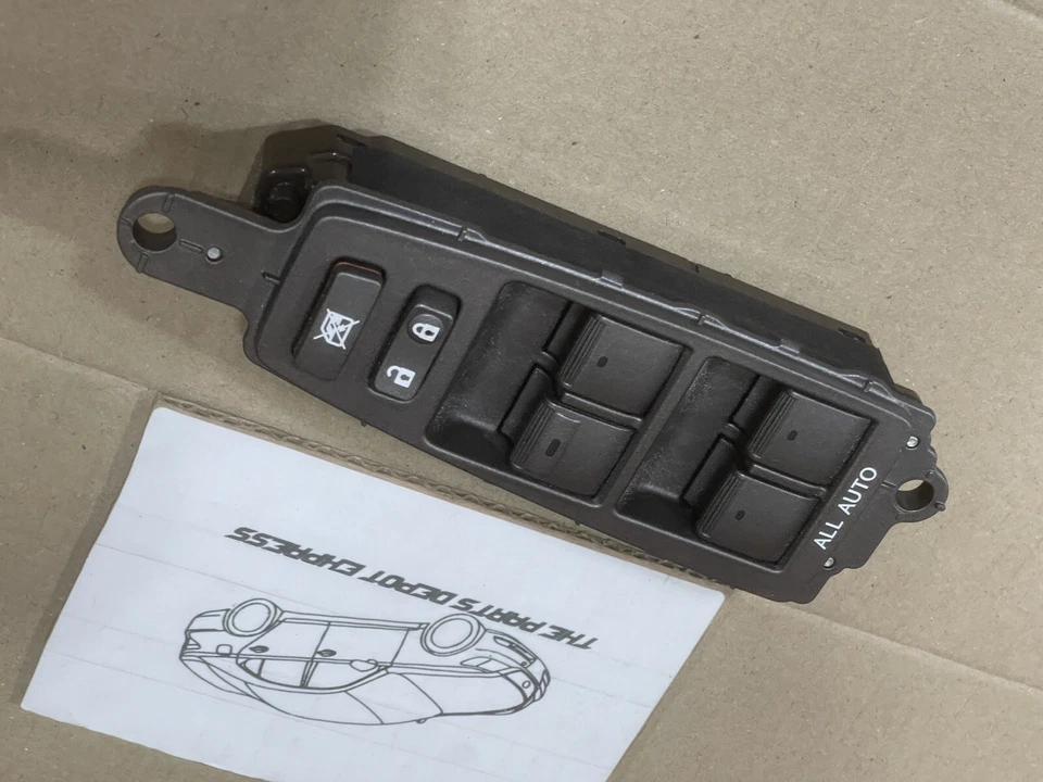 Window Switch Master Front Left 2007-2012 Lexus LS460 OEM 74234-50050 7423450050 - Image 3 of 4