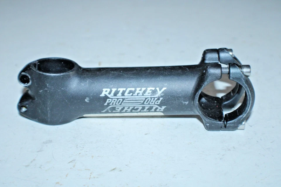 Ritchey Pro 1 1/8" haste de bicicleta sem esteira 120mm 8° elevação 31,8mm preta EUA frete:) - Imagem 2 de 4