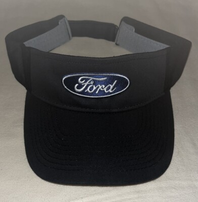 HIT-DRY OVAL FORD VISOR W/ADJUSTABLE HOOK AND LOOP STRAP