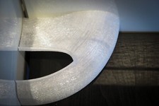 Grotta ad Angolo per Acquario - Stampa 3D in PLA Traslucido