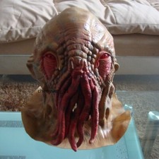Doctor Who maschera lattice polpo ood alieno cosplay costume oggetti di scena maschera Halloween nuovo