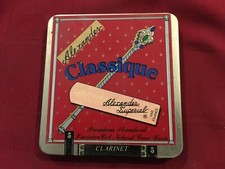 5 ALEXANDER CLASSIQUE Bb CLARINET REEDS SIZE 5