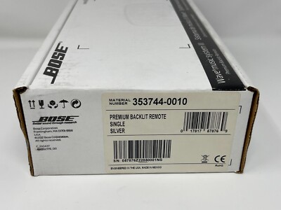 Bose Wave Music System III Premium Backlit Remote Package Stand