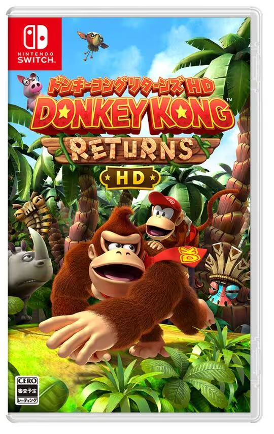 Donkey Kong Country Returns HD Nintendo Switch Japan 2025 | eBay