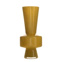 INNA-Glas Blumenvase Garnias, Gelb, 33Cm, Ø16,5Cm