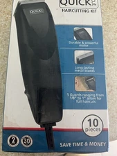 Wahl Quick Cut Haircutting 10 pce Kit - Black (09314-300)