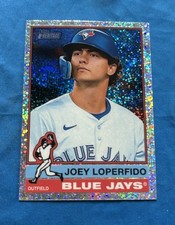 2025 Topps Heritage Joey Loperfido #295 RC Chrome Speckle Refractor Guardians