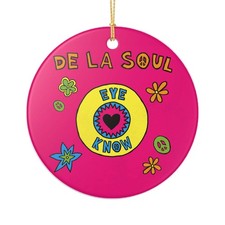 De La Soul Eye Know 3" Ceramic Christmas Ornament Made In The USA Ships From The