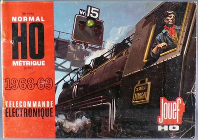 Jouef Katalog 1968-69 Train Ho Dampflokomotiven Koffer Slot Cars Rekord 64