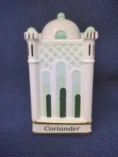 Danbury Mint Spices of the World Spice Jar CORIANDER Moroccan Mosque