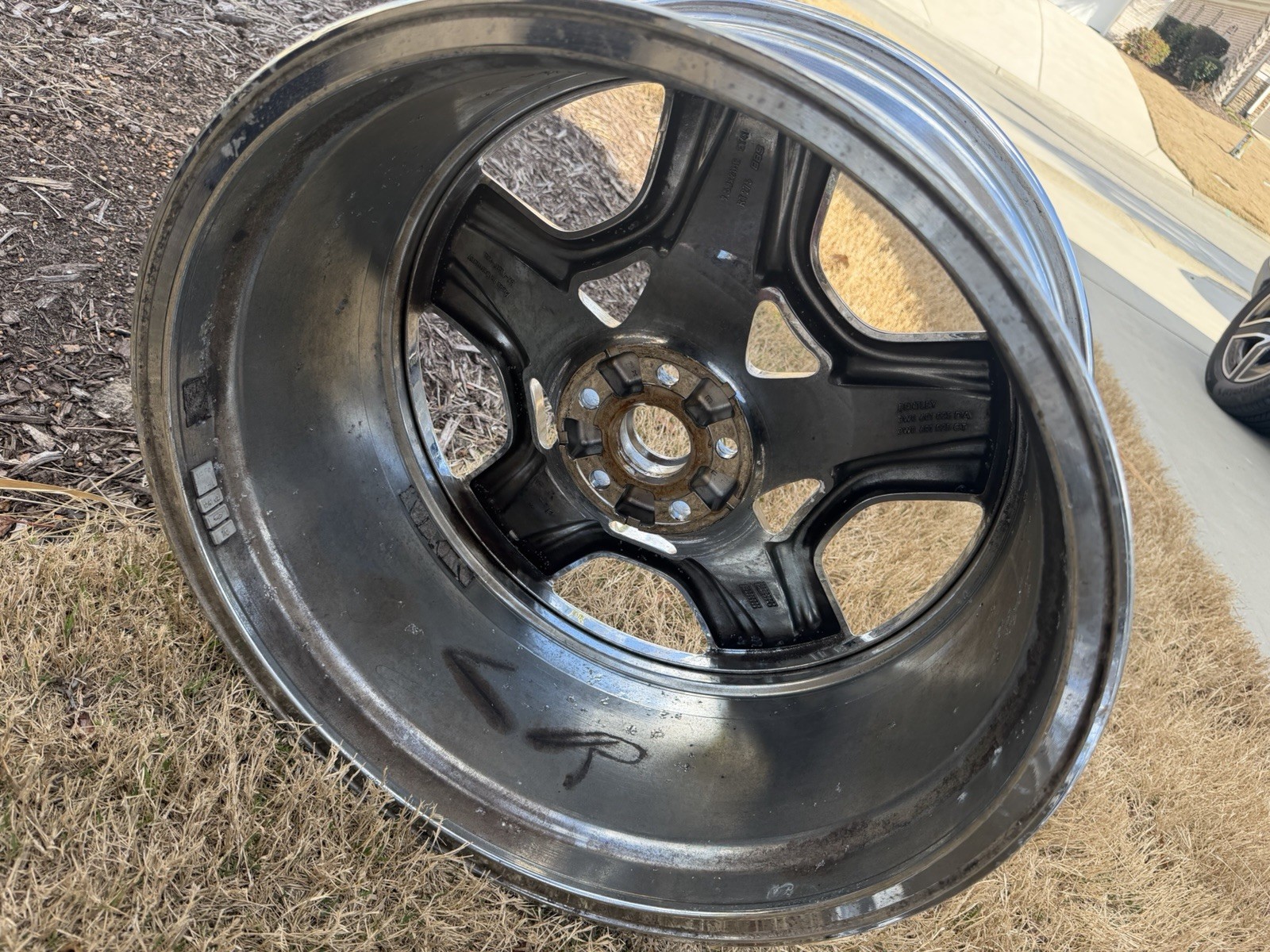 Set Of 4 Chrome Factory Bentley Wheels OEM Mulliner 21 inch GTC