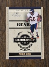 Thomas Jones 2006 Donruss Classics Membership /250 • Bears • Serial Numbered