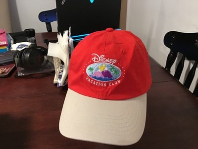 Disney Vacation Club DVC Member Adjustable Red Hat Baseball  display picture 1